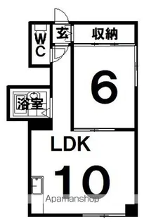 パーソナルハイツ【3階】の間取り